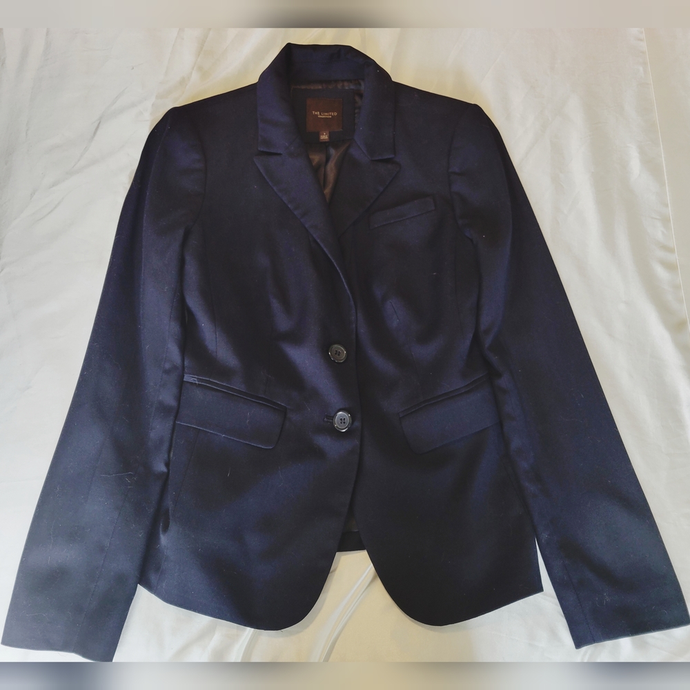 The Limited Classic Navy Blazer Size 2